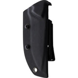 Dirty Bird Knives Chingaso Fixed Blade - 8.5 Inch Overall, 4 Inch 154CM Blade, Black Canvas Micarta Handle, Kydex Sheath by Dirty Bird Knives