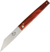 Douk-Douk Premium Capucin Folding Knife Cocobolo Handle 3.5in Satin Blade Lanyard Hole EDC Case by Douk-Douk