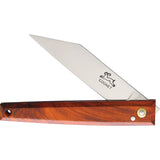 Douk-Douk Premium Capucin Folding Knife Cocobolo Handle 3.5in Satin Blade Lanyard Hole EDC Case by Douk-Douk