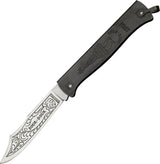 Douk-Douk Folder Black 815GM CARBON STEEL by Douk-Douk