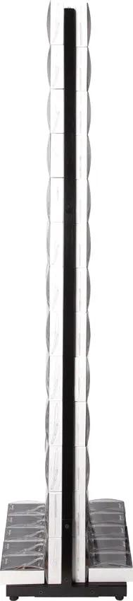 Deejo Wall Display For Retailers Premium Stainless Double Sided Magnetic Box Holder Holds 140 Boxes by Deejo