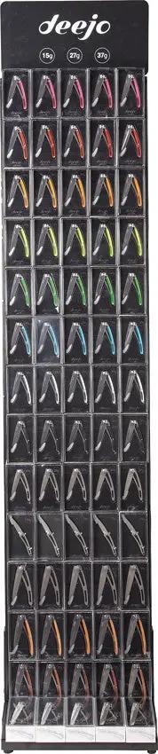 Deejo Wall Display For Retailers Premium Stainless Double Sided Magnetic Box Holder Holds 140 Boxes by Deejo