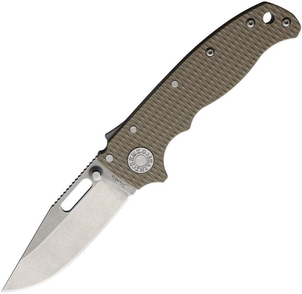 Demko AD 20.5 Shark-Lock S35VN Tan 20.5 S35VN CLIP TAN by Demko