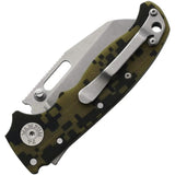 Demko AD 20.5 Shark-Lock Knife S35VN Digi Camo G10 4 Closed 3in Blade for EDC Enthusiasts by Demko