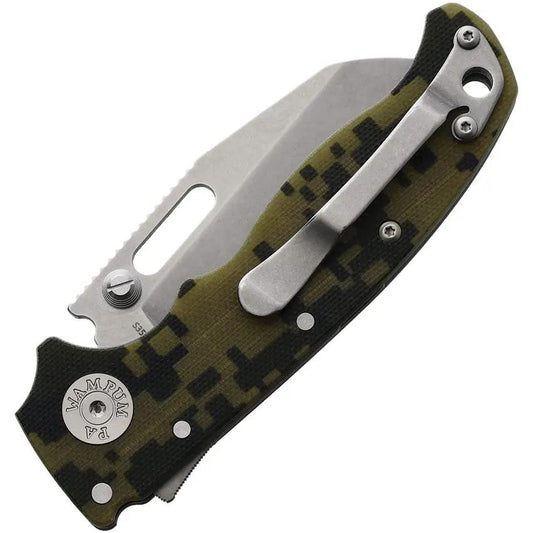 Demko AD 20.5 Shark-Lock Knife S35VN Digi Camo G10 4 Closed 3in Blade for EDC Enthusiasts by Demko