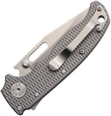 Demko AD20.5 Shark-Lock Milled Titanium Handle Folding Knife with CPM-20CV Blade for EDC and Tactical Enthusiasts by Demko