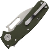 Demko Shark Cub Folding Knife Shark Lock CPM 20CV OD Green G10 Handle 2.5 Inch Blade EDC Ready by Demko
