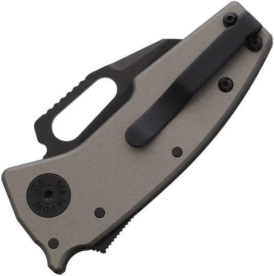 Demko Nano Shark Lock EDC Knife DLC Blade Stealth Gray by Demko