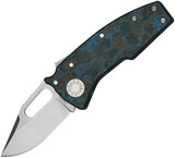 Demko Nano Shark Lock Fat CF Clip NANO 20CV ARCTIC CLIP by Demko