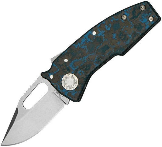 Demko Nano Shark Lock Fat CF Clip NANO 20CV ARCTIC CLIP by Demko