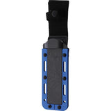 Demko Fixed Blade Knife AD22BHBLBK Full Tang 5 Inch Satin AUS 10A Drop Point For Rugged Outdoor Enthusiasts by Demko