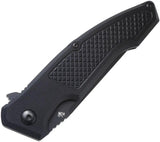DOTS Gear Veloce Linerlock - Black PVD Coated AUS-10A Blade With G10 Handle And Pocket Clip by DOTS Gear