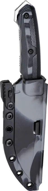 DOTS Gear Nova II Fixed Blade A1318-1A - Full Tang K110 Steel Blade Stonewashed Finish MOLLE Sheath by DOTS Gear