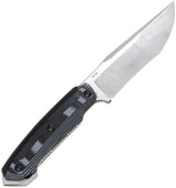 DOTS Gear Nova II Fixed Blade A1318-1A - Full Tang K110 Steel Blade Stonewashed Finish MOLLE Sheath by DOTS Gear