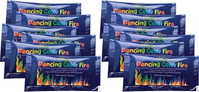 Doria Fire Magic Color Fire 12Pk MAGIC COLOR FIRE 12/30 by Doria Fire