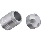 Dango Capsule Silver - Waterproof to 1000 Feet With Quad Loop Secure Cap for Tethering by Dango