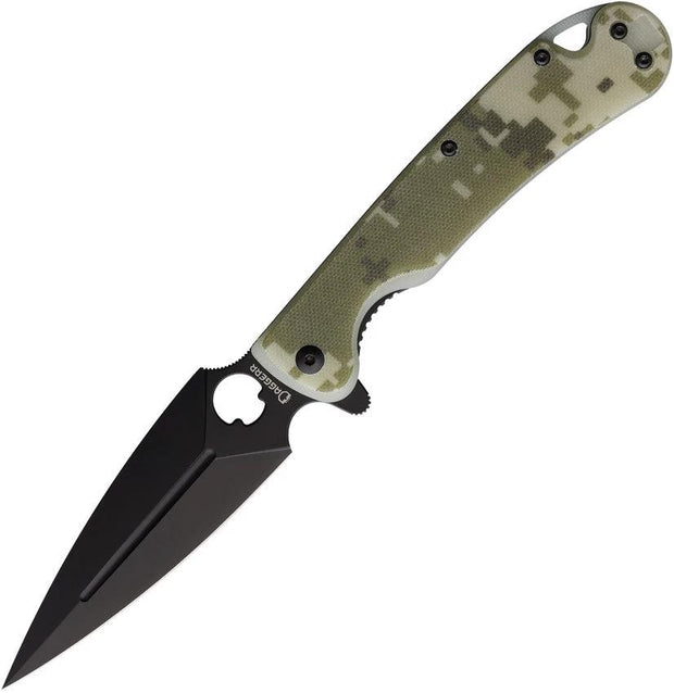 Daggerr Knives Arrow Linerlock Camo FM02-1CAMDLC by Daggerr Knives