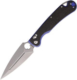 Daggerr Knives Arrow Crossbar Lock CF FM02-1CFBLUBB-X by Daggerr Knives