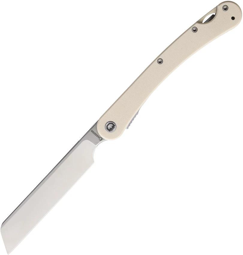 Daggerr Knives Boris Britva Linerlock White DG2302-WTST by Daggerr Knives