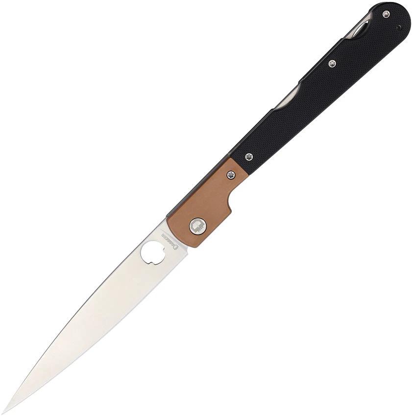 Daggerr Knives Corso Lockback Black G10 DG2303-BKST by Daggerr Knives