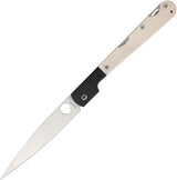 Daggerr Knives Corso Lockback White G10 DG2303-WTST by Daggerr Knives