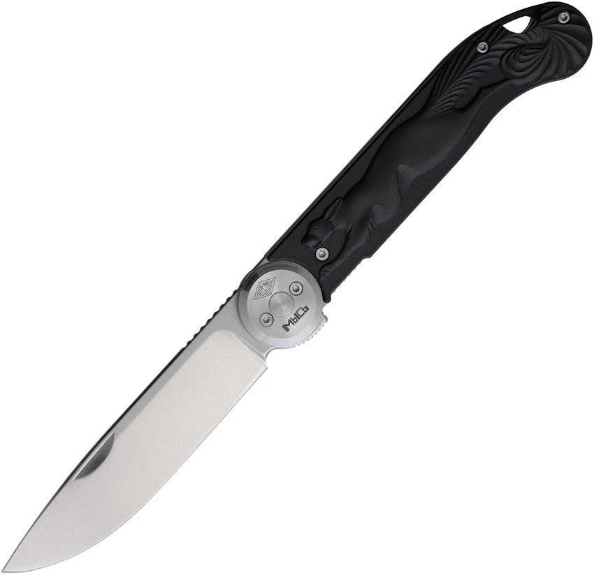 Daggerr Knives Peremen Mys Linerlock Black PM2401-BKSW by Daggerr Knives