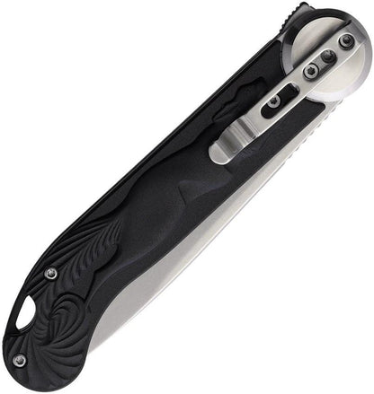 Daggerr Knives Peremen Mys Linerlock Black PM2401-BKSW by Daggerr Knives