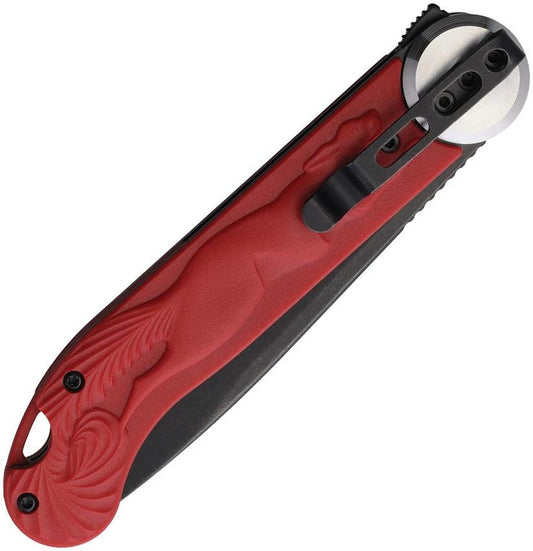 Daggerr Knives Peremen Mys Linerlock Red PM2401-RDBW by Daggerr Knives