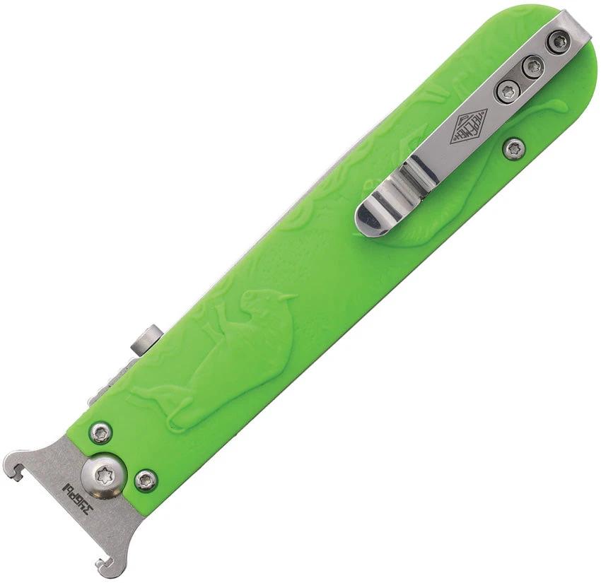 Daggerr Knives Peremen Zubry Linerlock Green PM2402B-GRNSW by Daggerr Knives