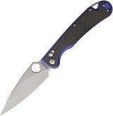 Daggerr Knives Zhalo Crossbar Lock CF FM02-2CFBLUBB-X by Daggerr Knives