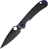 Daggerr Knives Zhalo Crossbar Lock CF FM02-2CFBLUDLC-X by Daggerr Knives