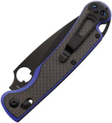 Daggerr Knives Zhalo Crossbar Lock CF FM02-2CFBLUDLC-X by Daggerr Knives
