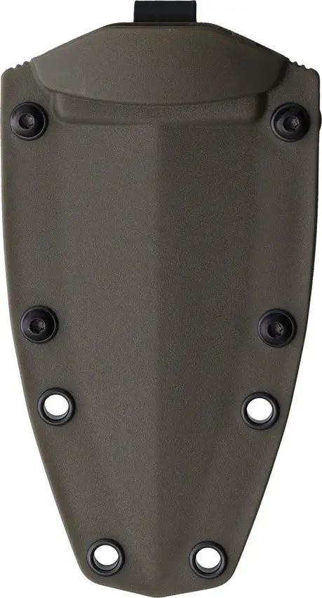 Daggerr Knives Combat Dagger Fixed Blade - 8Cr13MoV Steel, Black Stonewash, Full Tang, OD Green Nylon Handle by Daggerr Knives