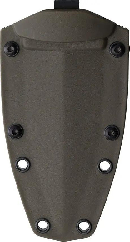 Daggerr Knives Combat Dagger Fixed Blade - 8Cr13MoV Steel, Black Stonewash, Full Tang, OD Green Nylon Handle by Daggerr Knives