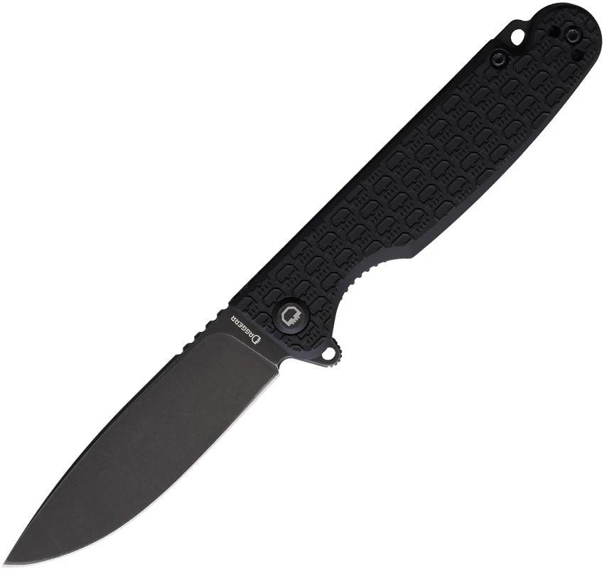 Daggerr Knives Dopey Linerlock Black DPMFRNBKBW by Daggerr Knives