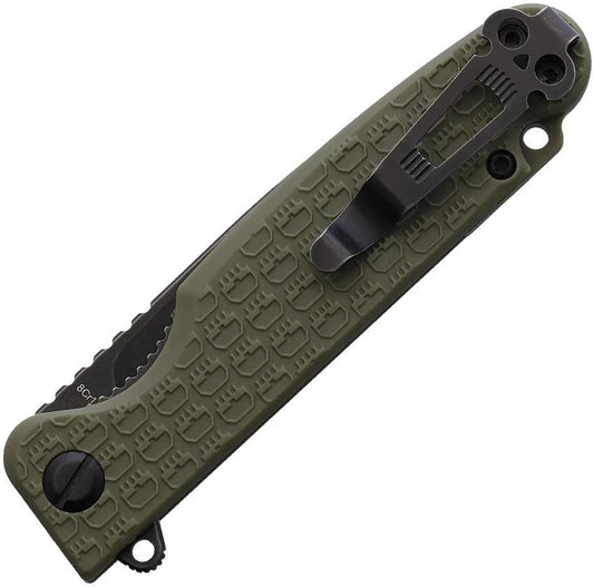 Daggerr Knives Dopey Linerlock OD BSW DPMFRNOLBW by Daggerr Knives