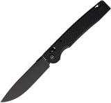 Daggerr Knives Dropet Crossbar Lock Black DPTXFRNBKBW by Daggerr Knives