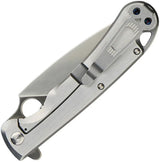 Daggerr Knives Arrow Framelock Serrated FM02-1FRSTSTSR - 4-Inch D2 Tool Steel Serrated Spear Point Blade by Daggerr Knives