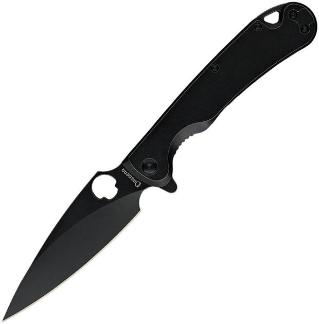 Daggerr Knives Zhalo Framelock Black FM02-2FRBWBW by Daggerr Knives