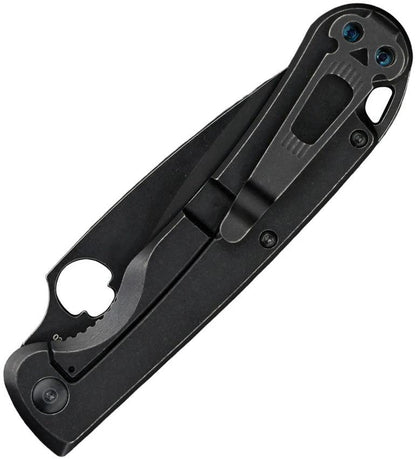 Daggerr Knives Zhalo Framelock Black FM02-2FRBWBW-NF by Daggerr Knives