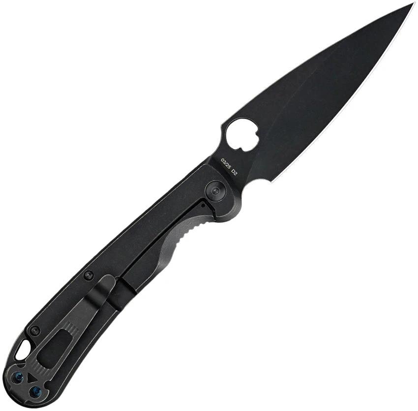 Daggerr Knives Zhalo Framelock Black FM02-2FRBWBW-NF by Daggerr Knives