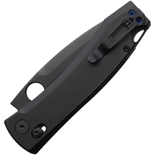 Daggerr Knives Nightmare X-Lock - MagnaCut Drop Point Blade Black Titanium Handle by Daggerr Knives