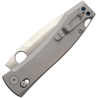 Daggerr Knives Nightmare X-Lock - MagnaCut Satin Blade With Gray Titanium Handle by Daggerr Knives