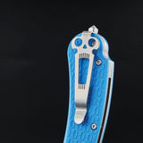 Daggerr Knives Fielder Linerlock Blue FDFRNBLUSW by Daggerr Knives