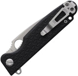 Daggerr Knives Florin Linerlock Black FRN Knife - Compact EDC With 3.88 Inch Closed, 2.88 Inch 8Cr14MoV Blade by Daggerr Knives