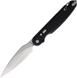 Daggerr Knives Parrot Button Lock Black FM03-1BKSWVG10 by Daggerr Knives