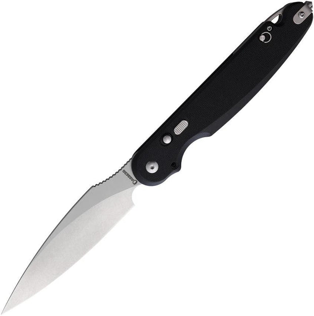 Daggerr Knives Parrot Button Lock Black FM03-1BKSWVG10 by Daggerr Knives