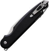 Daggerr Knives Nestor Button Lock Black FM03-2BKSWVG10 by Daggerr Knives