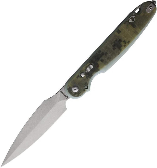 Daggerr Knives Nestor Button Lock Camo FM03-2CAMSWVG10 by Daggerr Knives