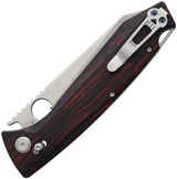Daggerr Knives Alligator Crossbar Lock MagnaCut Reverse Tanto Blade Satin Finish G10 Handle by Daggerr Knives